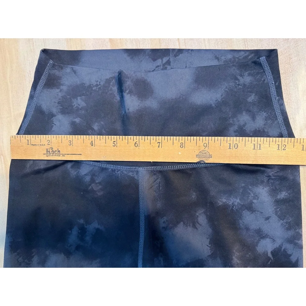 Allfenix Tie Dye Leggings Small High Waisted Boho Athleisure Gymcore Trendy Yoga
